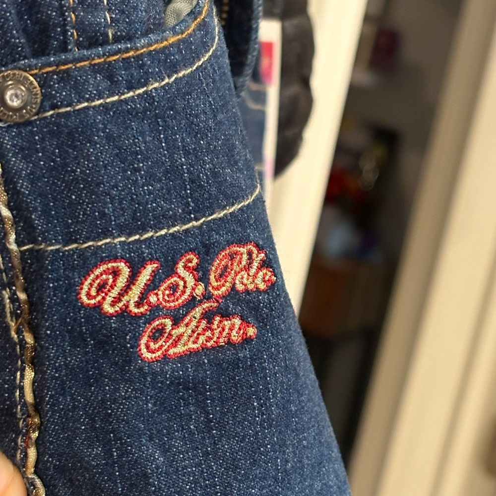 Vintage US Polo Association 3 Piece Girls Size 6 Denim Set Deadstock NWT 1990 - Picture 16 of 16